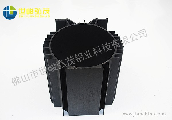 新能源汽車(chē)電機(jī)外殼深加工鋁型材-1